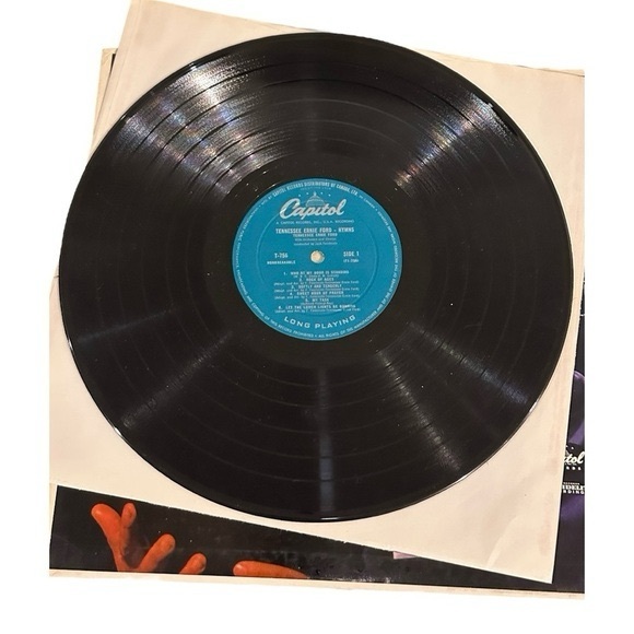Tennessee Ernie Ford Hymns Vinyl Record - Picture 7 of 9